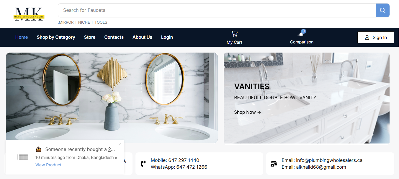 MKPS Plumbing Wholesalers